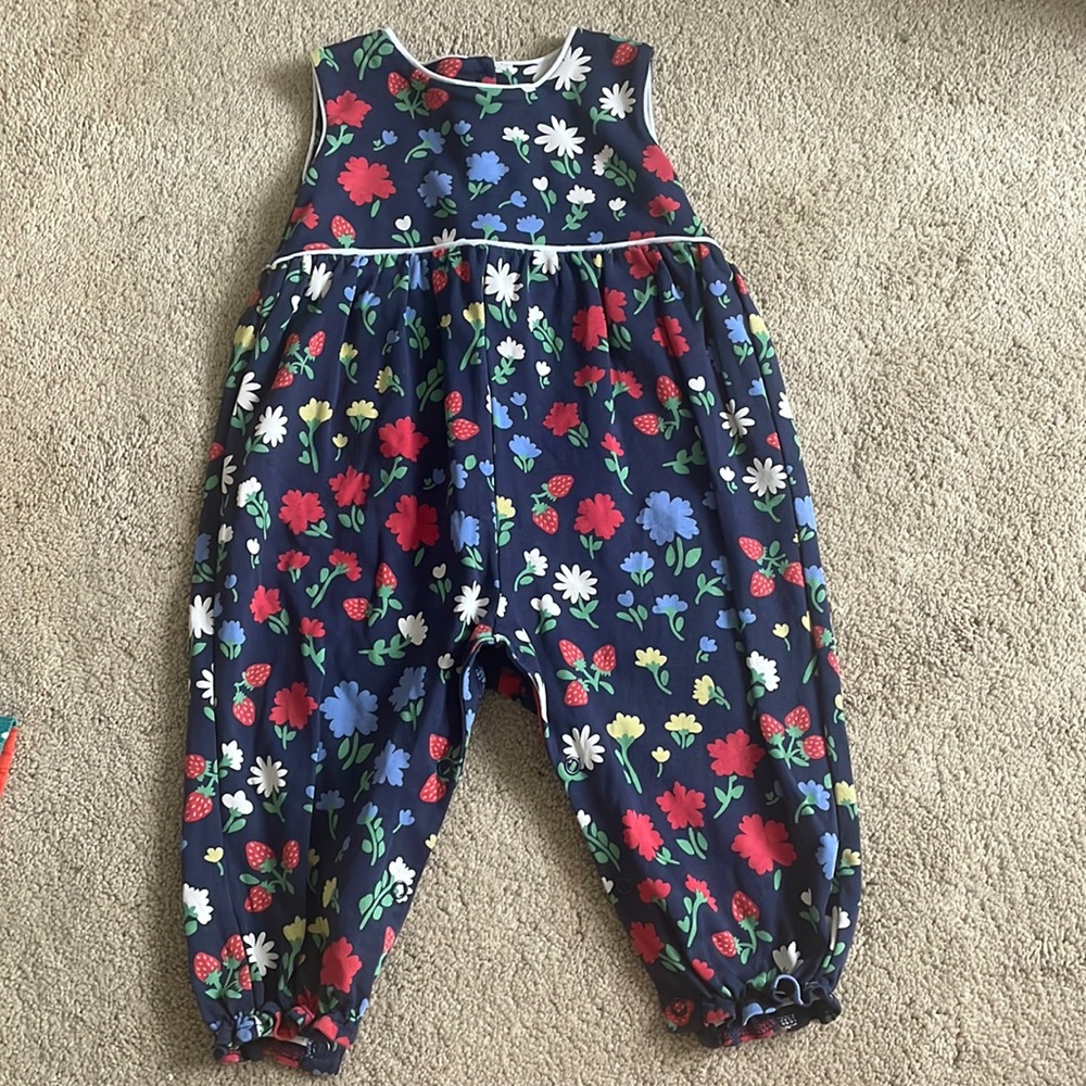 Beaufort bonnet company floral romper 6-12 months